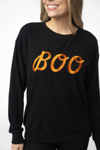 IN STOCK Corrine Embroidered Pullover Top - BOO
