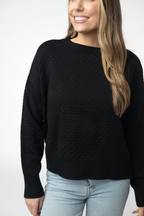 IN STOCK Gianna Pullover Sweater - Black