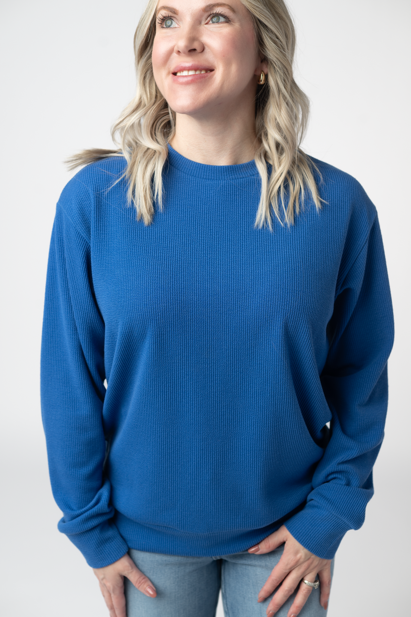 IN STOCK America Pullover - Blue FINAL SALE