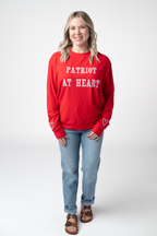 IN STOCK Corrine Embroidered Pullover Top - Patriot at Heart FINAL SALE