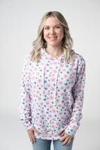 IN STOCK Hailey Pullover Hoodie - American Stars and Stripes FINAL SALE
