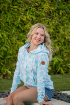 IN STOCK Fullzip Hoodie - Aqua Palm
