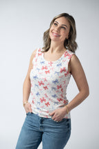 IN STOCK Ava Tank - American Bows FINAL SALE