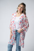 IN STOCK Patriotic Cherries Kimono FINAL SALE
