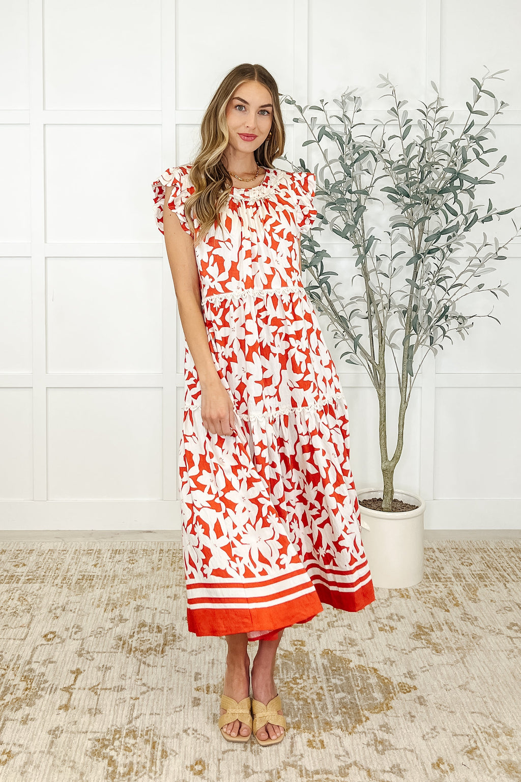 Dainty Daydream Tiered Dress
