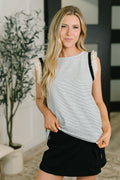 Exceeding Expectations Ruffled Sleeve Blouse