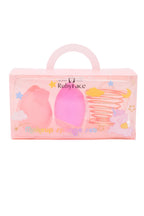 Flawless Finish Makeup Sponge Set in Pink