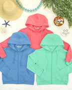 IN STOCK Fullzip Hoodie - Aquamarine
