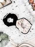 IN STOCK Neutral Duo Scrunchies FINAL SALE