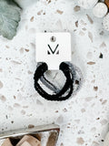 IN STOCK Black and Grey Hair Tie Sets FINAL SALE