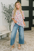 Left Em' Speechless Dolman Sleeve Blouse
