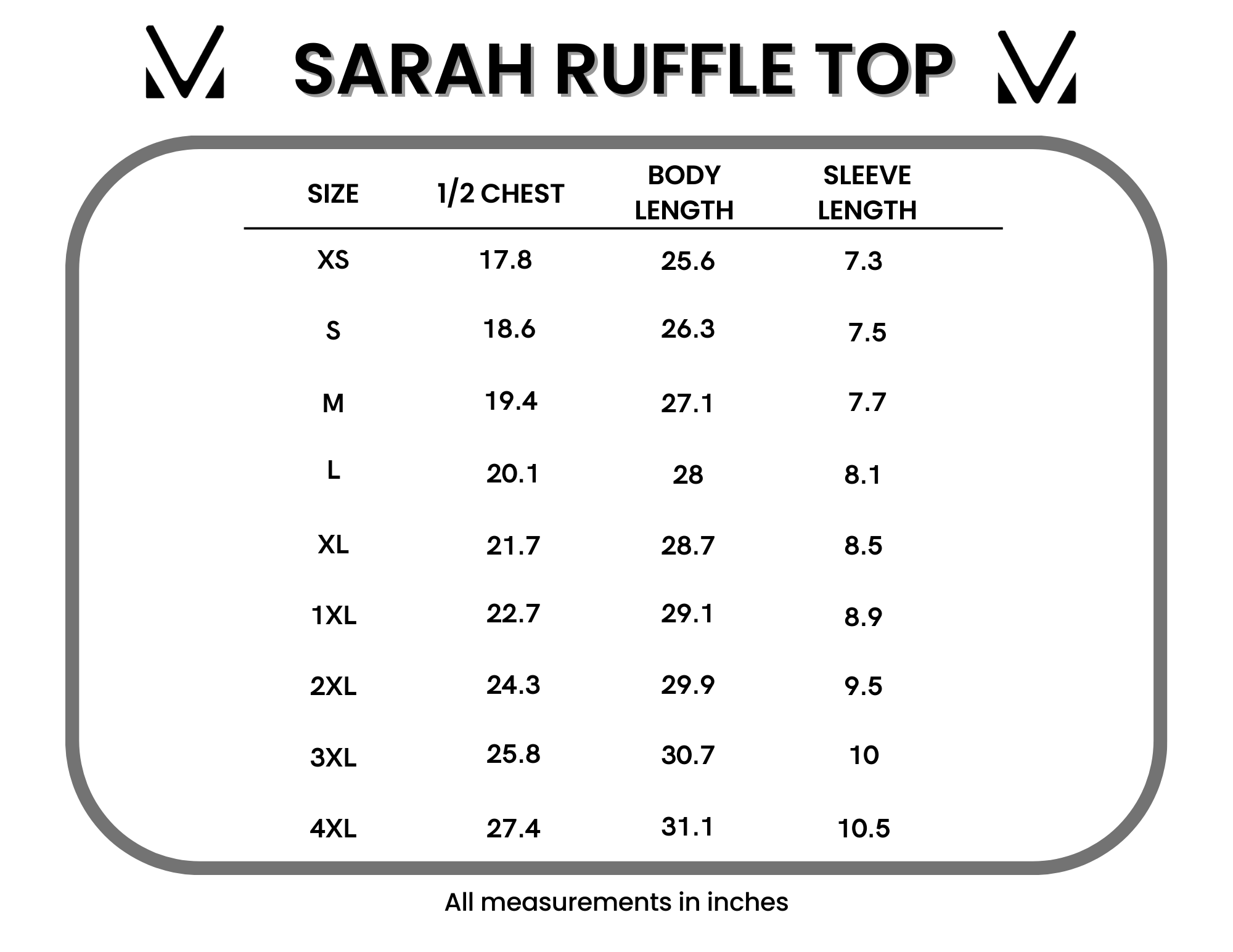 IN STOCK Sarah Ruffle Short Sleeve - White FINAL SALE