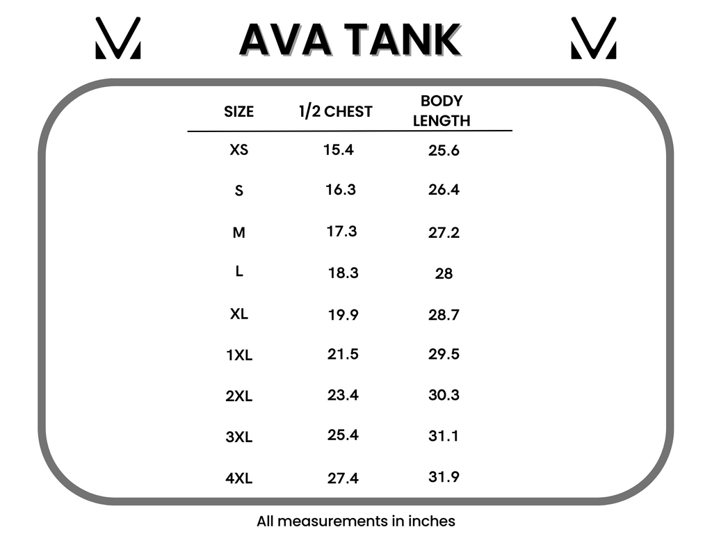 IN STOCK Ava Tank - Rainbow Stripes