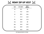IN STOCK Remy Zip Up Vest - Dark Camo