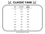 IN STOCK Classic Tank - Blue and White