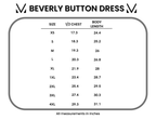 IN STOCK Beverly Button Dress - Aqua