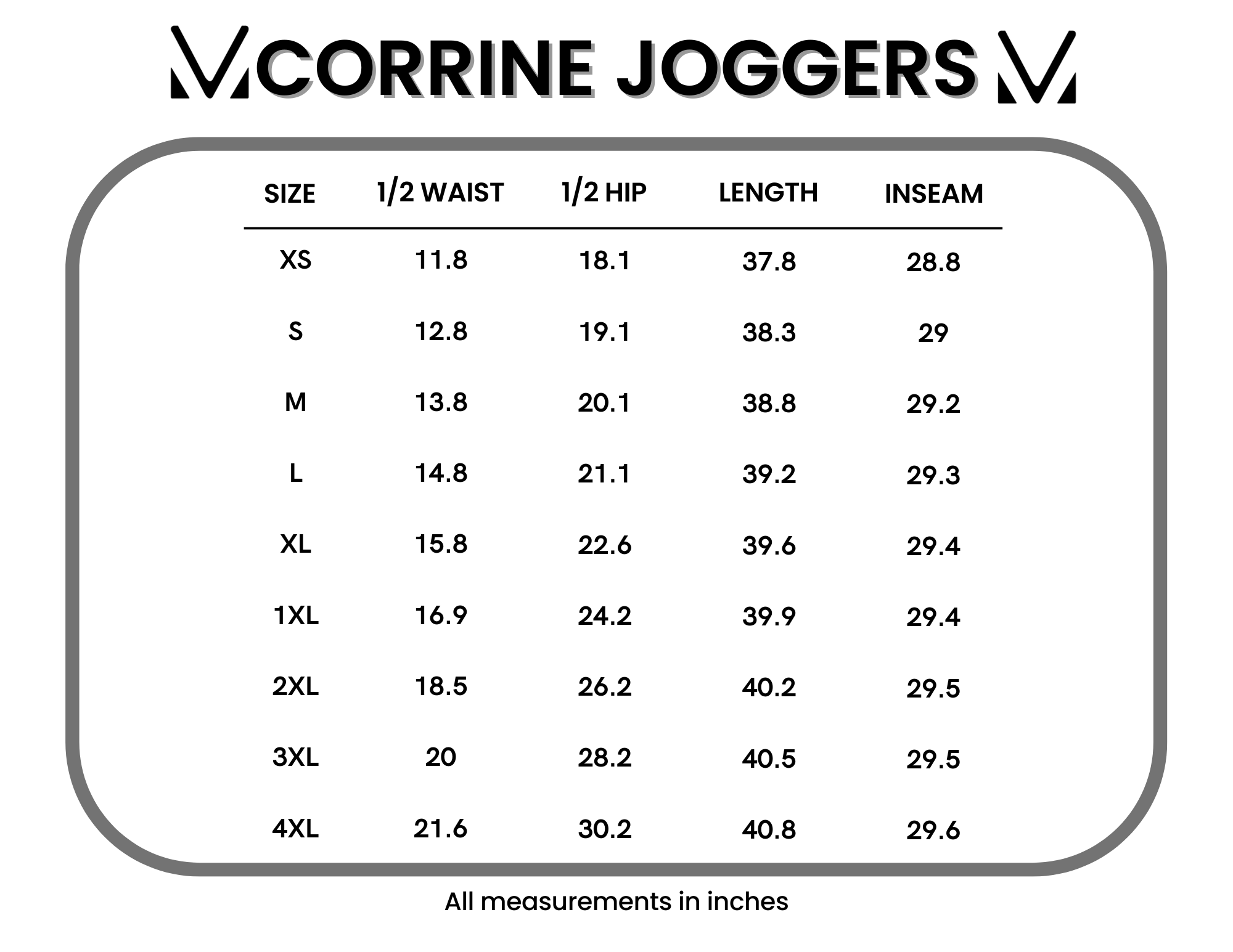 IN STOCK Corrine Joggers - Black