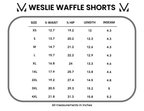 IN STOCK Weslie Waffle Shorts - Black