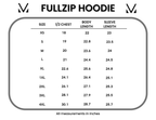 IN STOCK Fullzip Hoodie - Petal Gardens