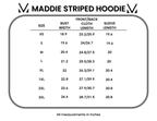 IN STOCK Maddie Striped Hoodie - Pumpkin Spice