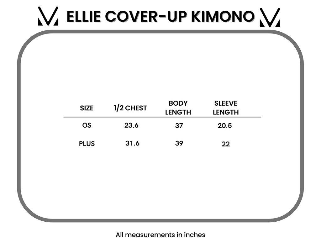 IN STOCK Ellie Cover-Up Kimono - Red FINAL SALE