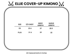 IN STOCK Ellie Cover-Up Kimono - Sunkissed Coral