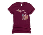 Wholesale Pastel Michigan Graphic Tee - Navy