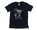 Wholesale State Small Town Tees Graphic Tee - Black