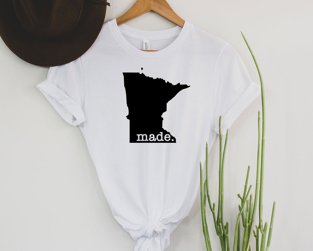 Wholesale Minnesota Made Graphic Tee - Heather Blue