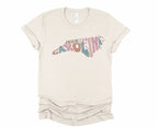 Wholesale Pastel North Carolina Graphic Tee - Sand Sweatshirt
