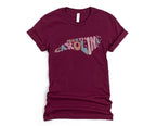 Wholesale Pastel North Carolina Graphic Tee - Navy