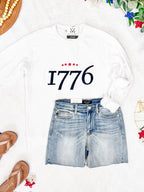 IN STOCK Corrine Embroidered Pullover Top - 1776 FINAL SALE