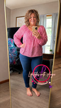 Semi Sheer Long Sleeve Top
