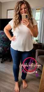 Heimish Ruffle Shoulder Tank