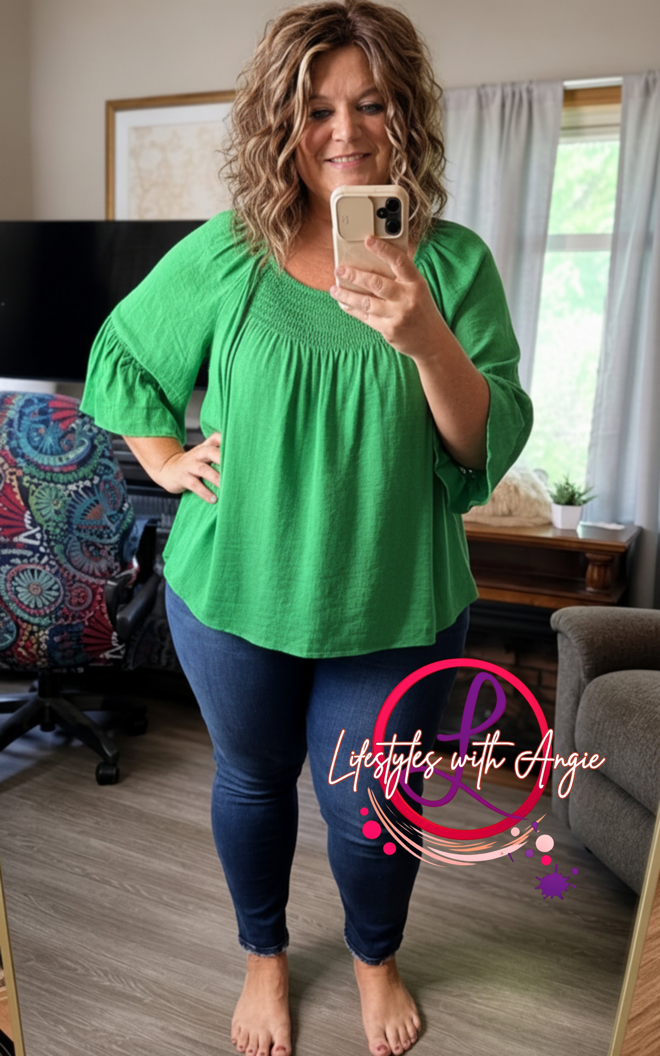 Brand Unknown Green Top
