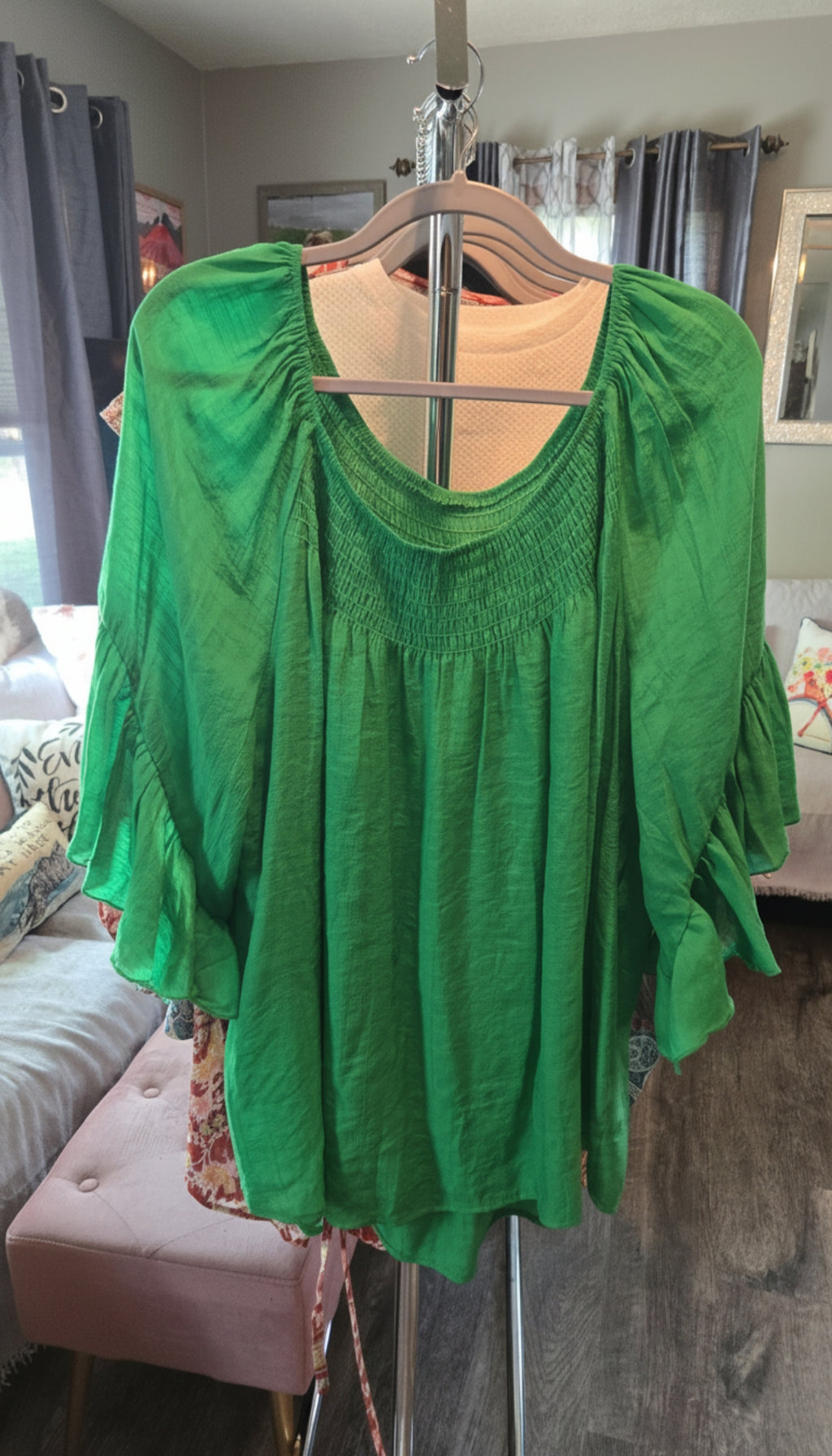 Brand Unknown Green Top