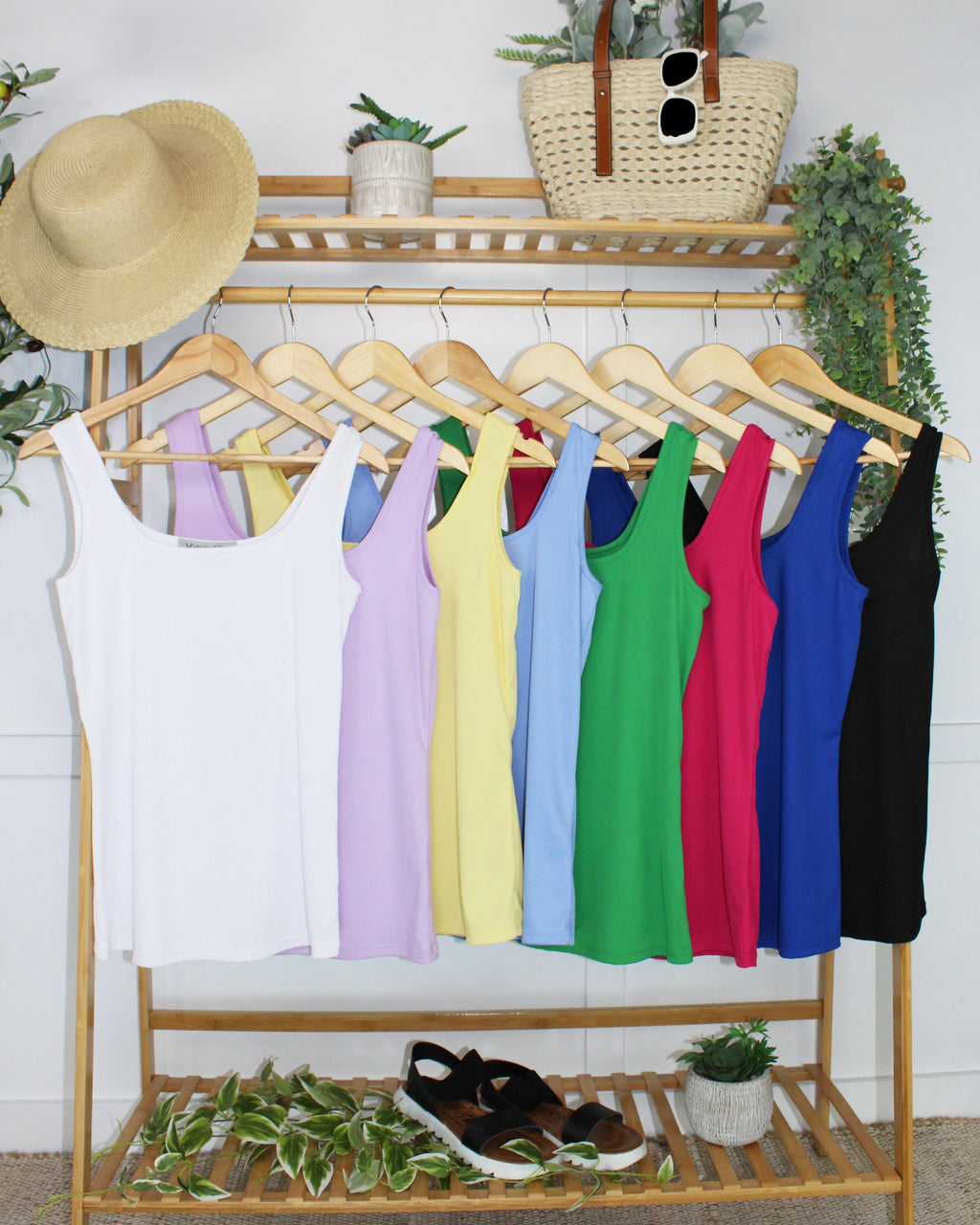 IN STOCK Rachel Ribbed Tank - Kelly Green FINAL SALE