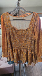 Peplum Peasant Top 18/20 2x