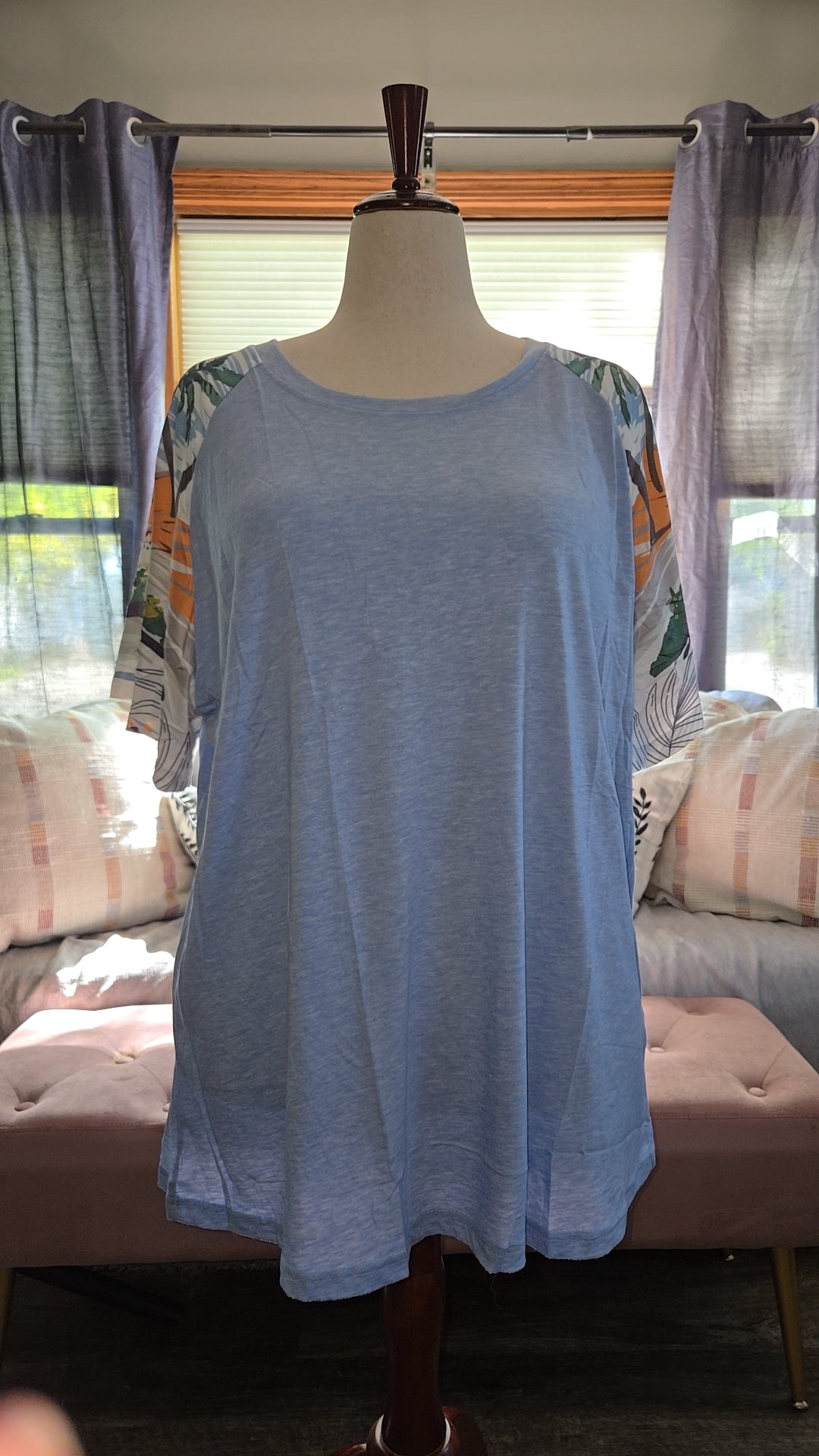 Stella- Beach Sleeve Womens Fit T Shirt- Plus Size