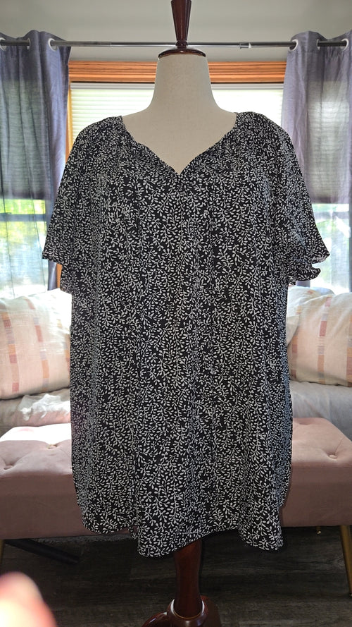 Amelia- Plus Size Peasant Top