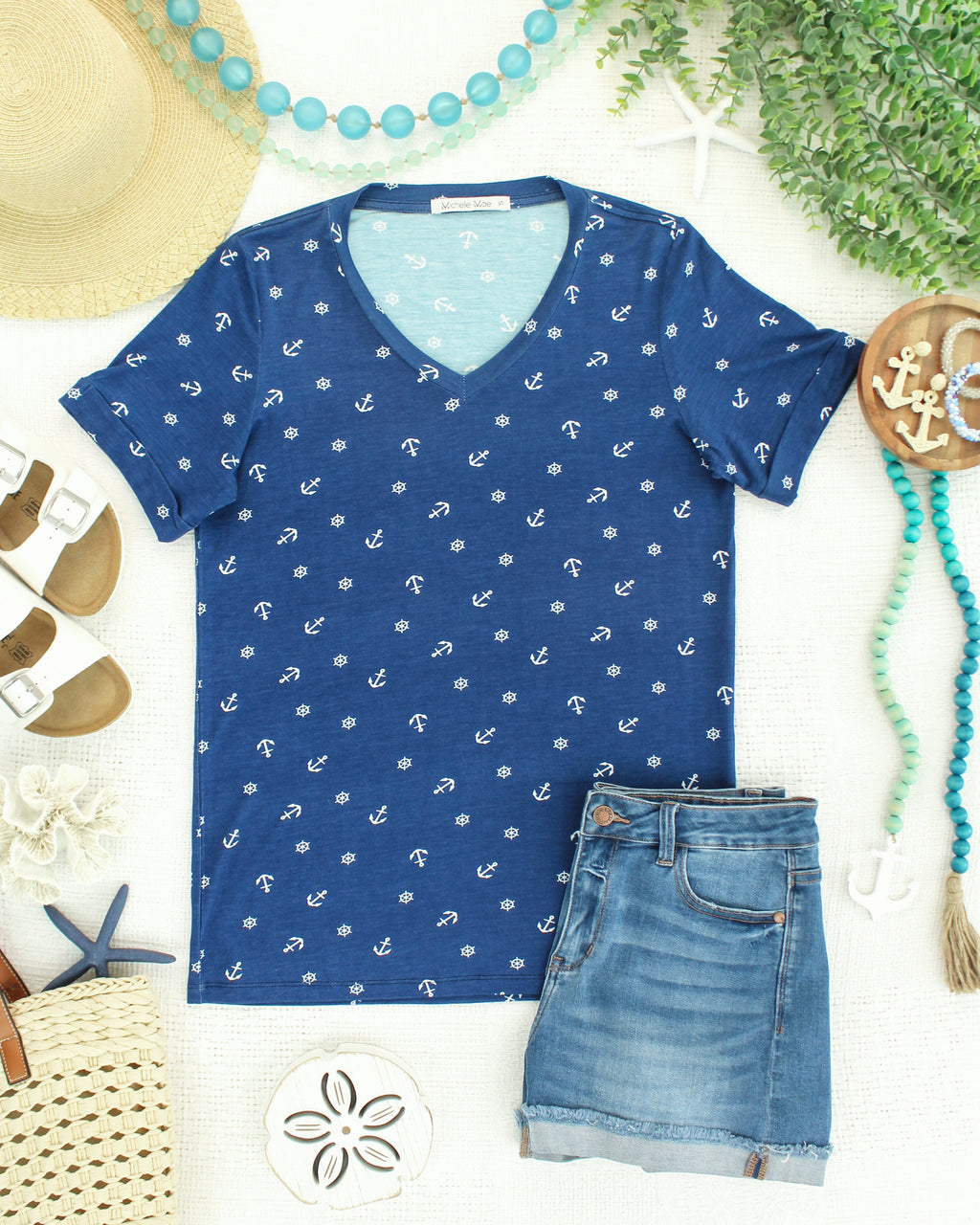 IN STOCK Sophie Top - Nautical Navy