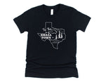 Wholesale State Small Town Tees Graphic Tee - Black