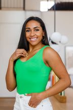 The Basics Bodysuit in Green