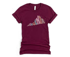 Wholesale Pastel Virgina Graphic Tee - Navy