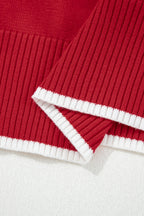 Malaysia accent Holiday Cropped Sweater