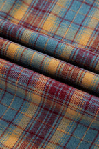 Mackenzie Plaid Patchwork Half PLUS Pullover