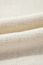Evelyn Patched Drop Shoulder Sweater
