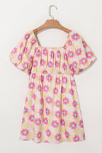 Alessandra Pleated Flared Midi Dress