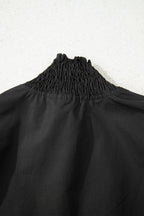 Estrella Flounce Sleeve Trim Blouse