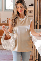Alicia Metallic Tank Top